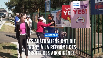 Les Aborigènes d'Australie n'auront pas de "Voix", les électeurs ont dit "non" au référendum