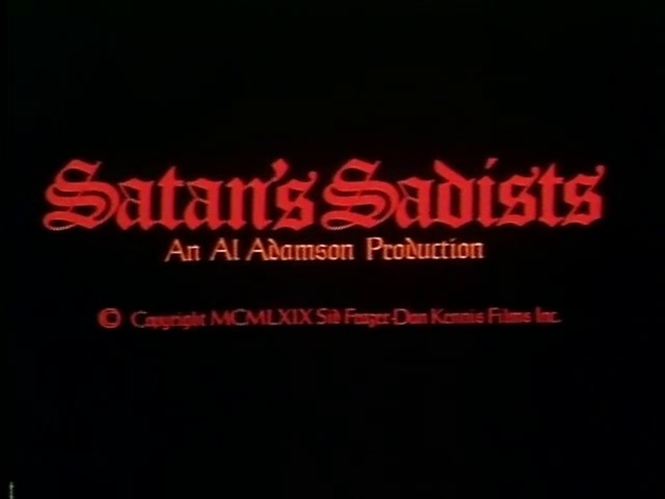 Satan's Sadists - Film thriller Road-Movie Completo e Italiano SENZA CENSURE
