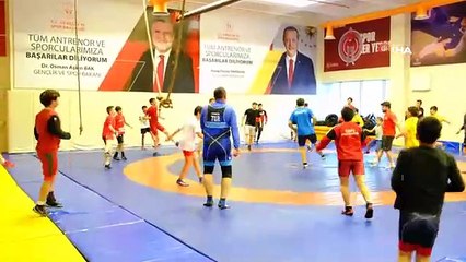 Les athlètes d'Erzincan sont prêts pour le Championnat du monde de lutte des vétérans qui se tiendra en Grèce