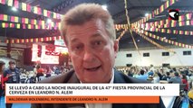 “Esta gran fiesta es el fruto del trabajo en conjunto del Club Germano Argentino y el municipio”, señaló el intendente de Leandro N. Alem sobre la Fiesta Provincial de la Cerveza