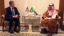 US Secretary of State Antony Blinken Met Saudi FM