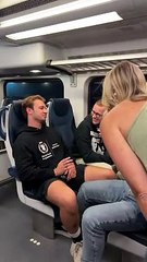 Woman on Train Accosts German Tourists