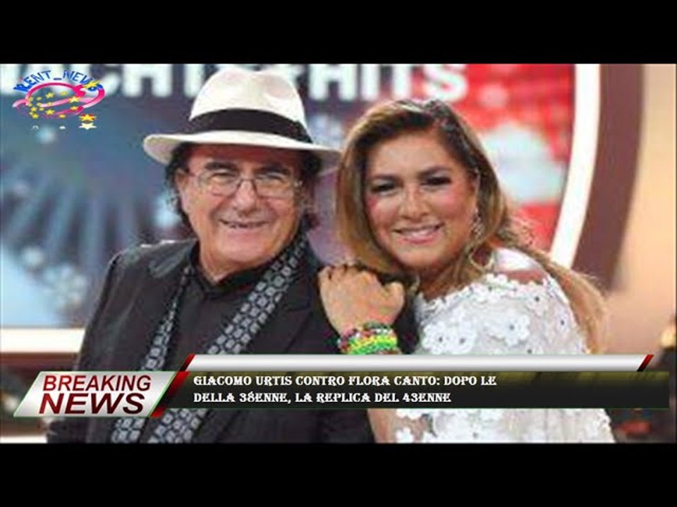 Giacomo Urtis contro Flora Canto: dopo le  della 38enne, la replica del 43enne