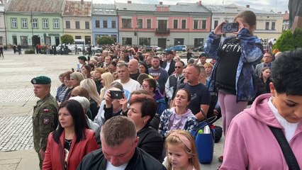 NOWY SACZ Ślubowanie STRZELCOW