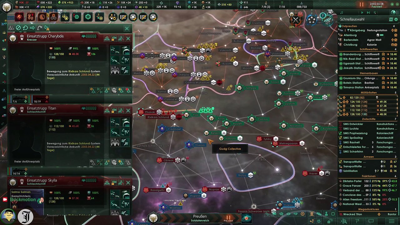 Krieg gegen Gudg | Stellaris 85