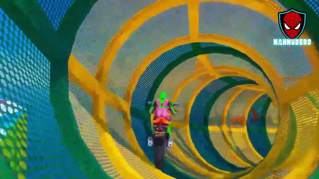 GTAV Stunt Extreme Car Racing Challenge by SPIDERMAN