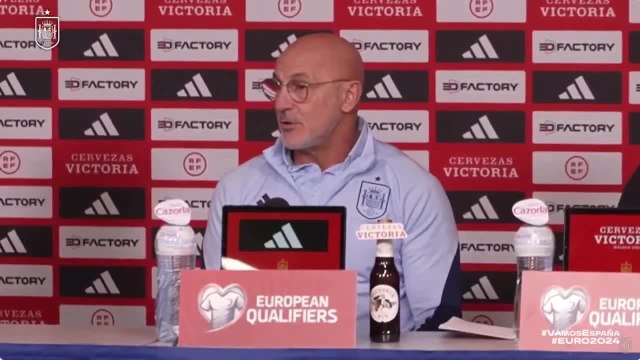 Rueda de prensa de Luis de la Fuente previa al Noruega vs. España