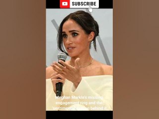 Meghan Markle's missing engagement ring and the 'sentimental' reason behind it