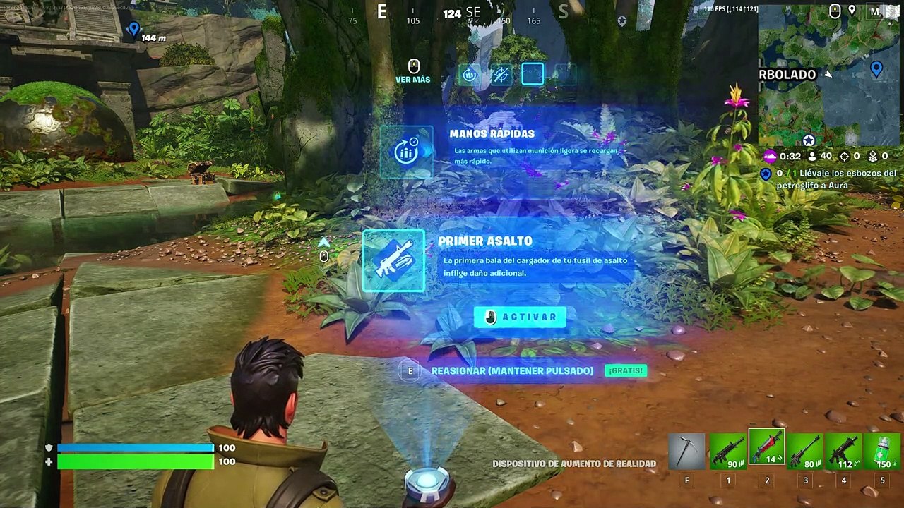Llévale el Prisma a Trace en El Artilugio | Mision Secreta 1 | Fortnite