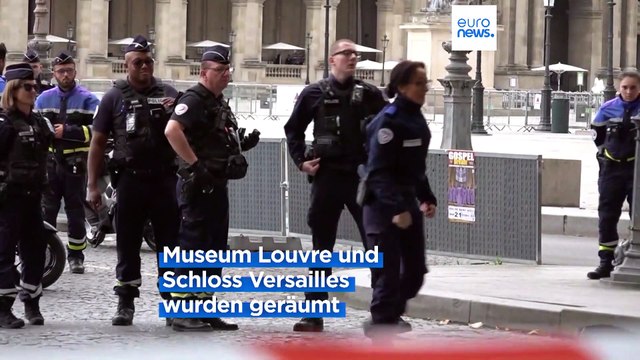 Frankreich: Pariser Louvre und Schloss Versailles nach Drohungen geräumt