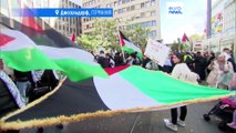 В Европе прошли акции в поддержку израильтян и палестинцев