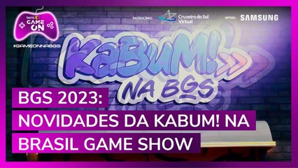 BGS 2023: Novidades da KaBuM! na Brasil Game Show