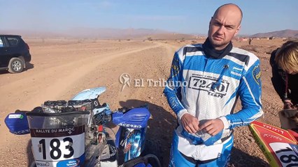 "¿Ganar en Marruecos o el Dakar?, yo quiero la séptima", la respuesta de Andújar, el "xeneize" que lidera en cuatriciclos