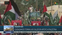 teleSUR Noticias 15:30 14-10: Pueblos del mundo expresan su apoyo a Palestina