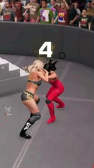 Brie Bella hit the Charlotte Flair on comentrator counter