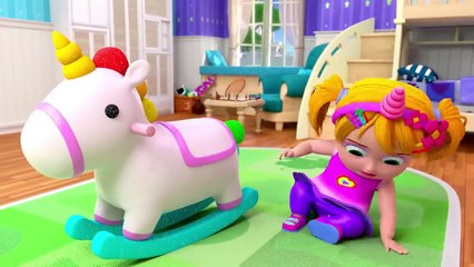 Rainbow unicorn Song - BillionSurpriseToys Nursery Rhymes, Kids Songs