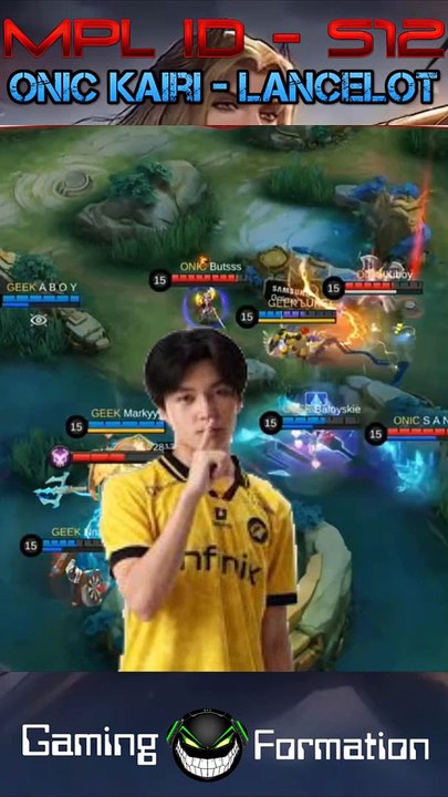 Onic Kairi Lancelot vs Geek Fam