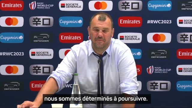 Argentine - Cheika : Nous sommes heureux mais voulons aller plus loin
