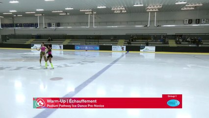 Pre-Novice Ice Dance Free Rink 3 - 2023 Super Series Autumn Leaves