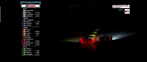 IMSA 2023 Petit Le Mans Race Derani Albuquerque Collision Big Crash