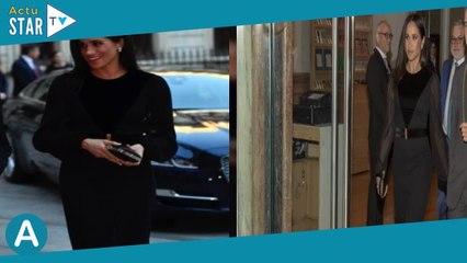 Meghan Markle  ce moment filmé où elle enfreint le protocole devient viral