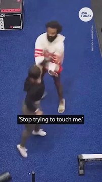 Brave woman fights off male attacker while alone at gym #Shorts