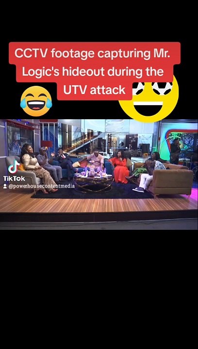 CCTV Footage Shows Where Mr Logic Was Hiding When NPP Thugs Invaded UTV
