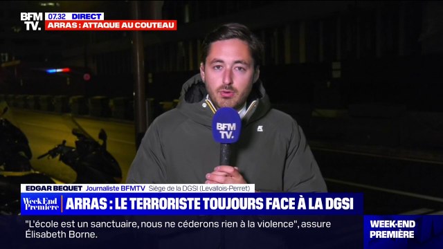 Attaque au couteau à Arras: l'assaillant peu coopératif avec les enquêteurs