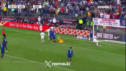 Así fue el gol de Gundogan contra la selección de Estados Unidos