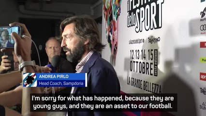 Pirlo 'sorry' for players involved in Italian betting scandal