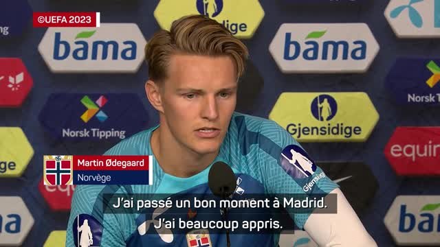 Norvège - Ødegaard revient sur son expérience au Real Madrid : “J'y ai beaucoup appris”