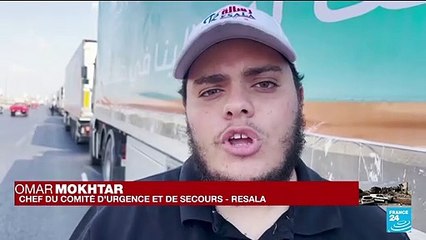 L'aide à Gaza s'empile en Egypte, la frontière toujours fermée