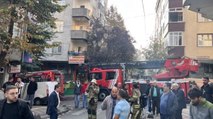 6 katlı binada yangın: Mahsur kalan 19 kişi kurtarıldı