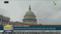 Estados Unidos envía segundo grupo de portaviones para asechar Gaza
