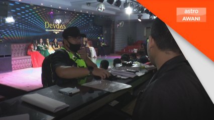 Empat pusat hiburan milik warga asing digempur