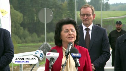 Otwarcie obwodnicy Waksmund Ostrowsko Łopuszna