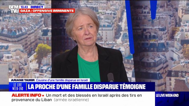 Aidez-nous à savoir s'ils sont vivants : cette proche d'une famille de disparus en Israël témoigne et interpelle le gouvernement