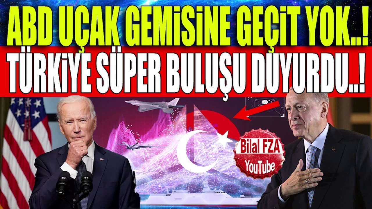 Türkiye conielerin uçak gemisini biterecek teknolojiyi duyurdu SÜPPER BULUŞ