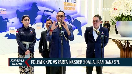 Bendara Umum Nasdem Bantah Tuduhan KPK Soal Terima Uang Korupsi SYL: Rekening Nasdem Bersih!