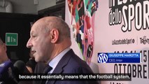 Italian football has 'serious gaps' - Inter CEO on betting scandal