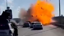 Vehicle trying to flee Gaza via ‘safe route’ explodes as civilian evacuation underway