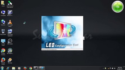 led wall size seting