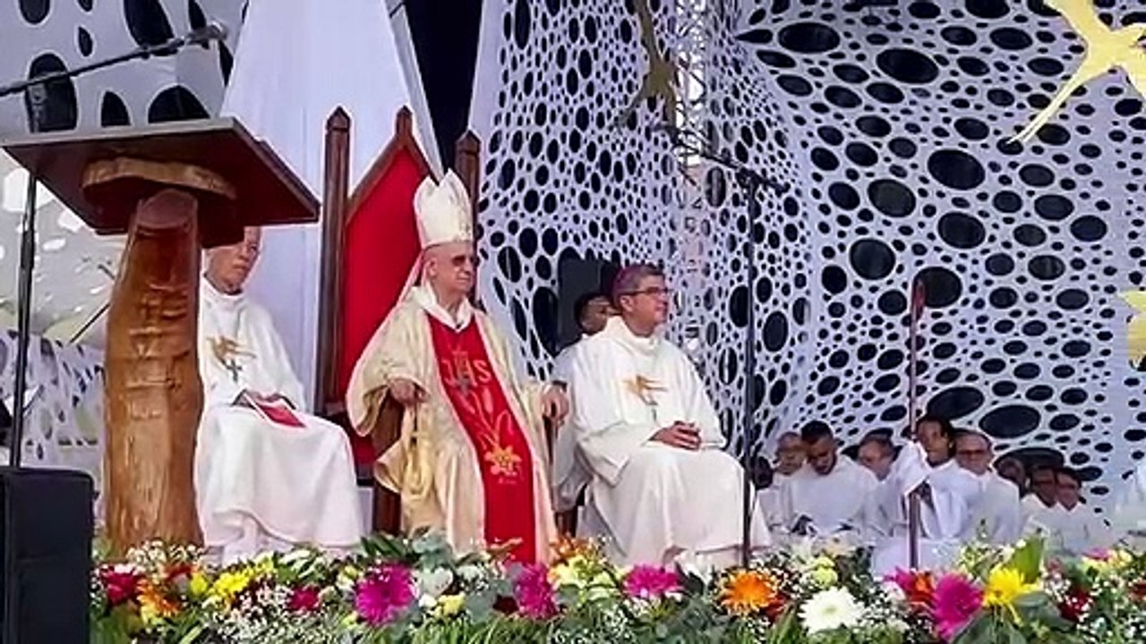 Les images de la cérémonie d'ordination du nouvel évêque de La Réunion