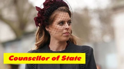 Princess Beatrice to Become Counsellor of State, Allowing Her to Stand in for Uncle King Charles