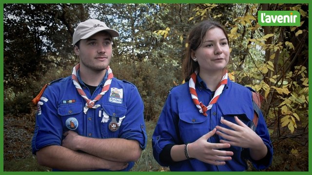 Des scouts en immersion au centre d'accueil de Stockem