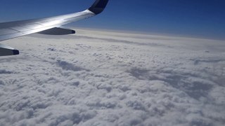 Flying above the clouds | Landing | Take off