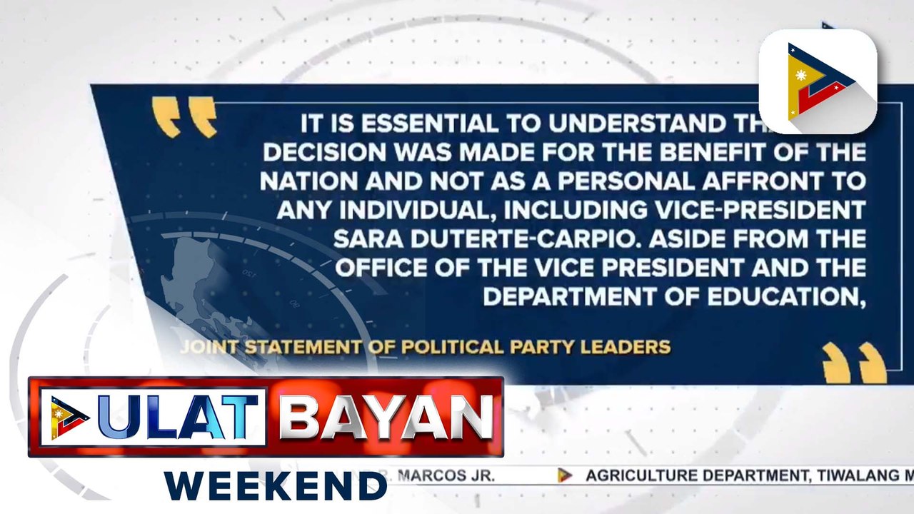 Ilang political party leaders sa Kamara, umalma...