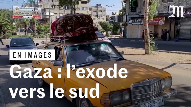 A Gaza, un « déplacement massif » de la population vers le sud