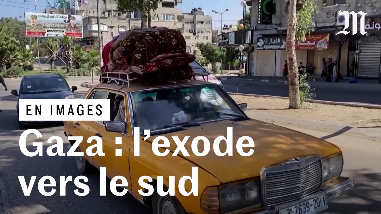A Gaza, un « déplacement massif » de la population vers le sud