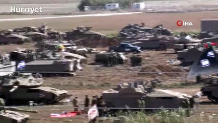 İsrail ordusu sınırdaki yığınağını arttırıyor